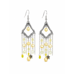 Vintage Bohemian Pearl Tassel Drop Earrings for Women - Image 4