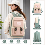 Backpack with Large Capacity – Stylish Water-Resistant School & Travel Bag for Women