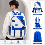 Large Capacity Backpack – Stylish Water-Resistant Travel & School Bag