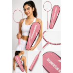 Portable Sports Badminton Racquet with Protective Cover