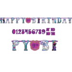 Frozen Birthday Banner UAE – Elsa Anna Olaf Happy Birthday Decoration